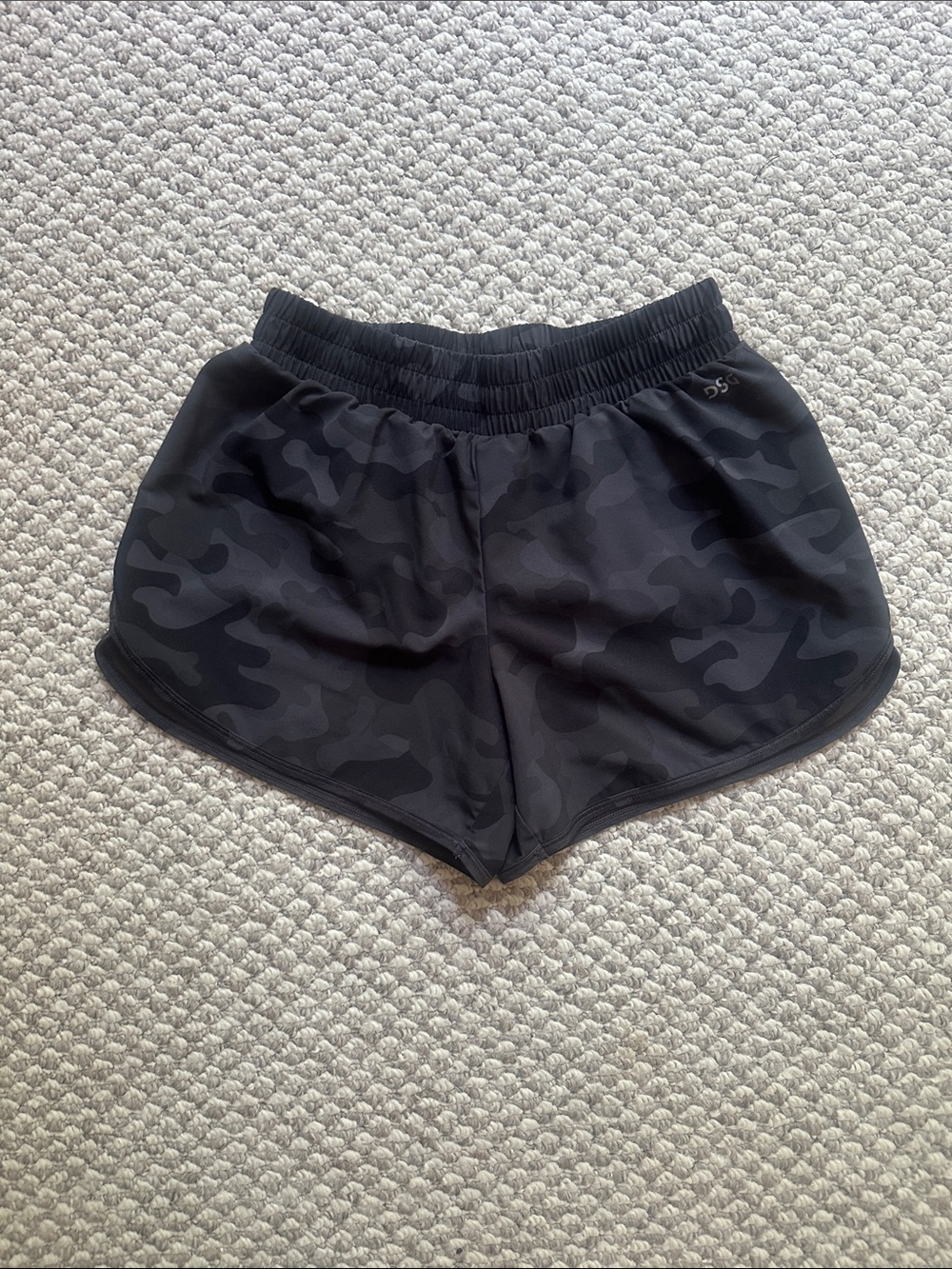DSG Black Camo Athletic Shorts